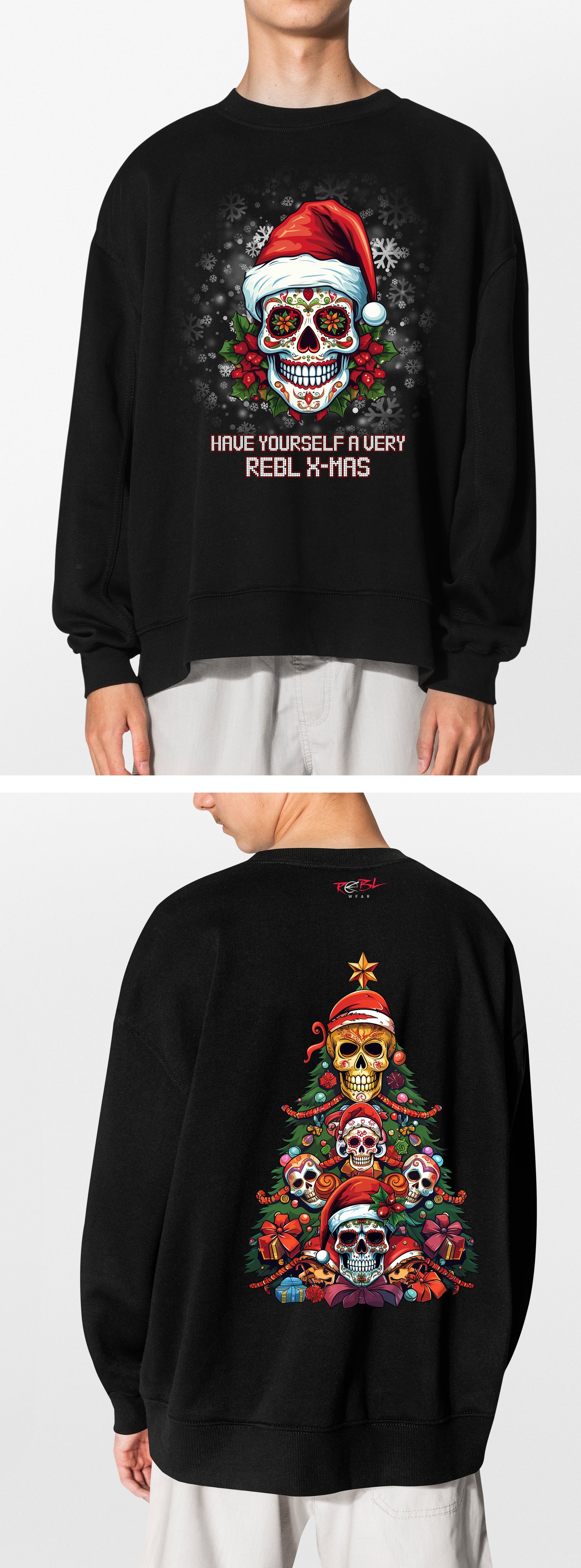 Rebl Wear Christmas Sweater