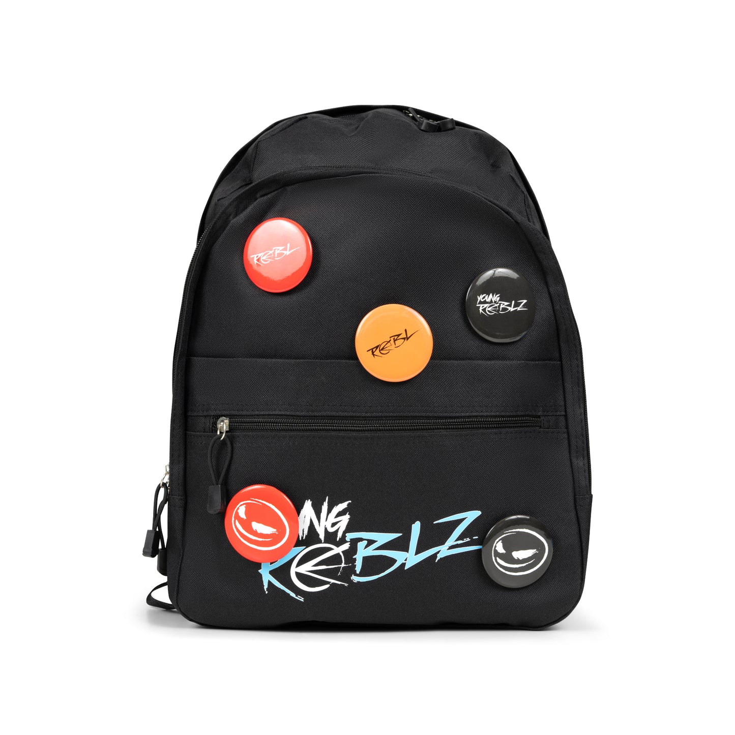 Young Reblz Backback + Buttons combo