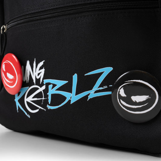 Young Reblz Backback + Buttons combo
