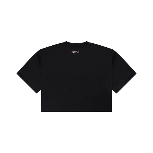 Middle Finger Crop Top