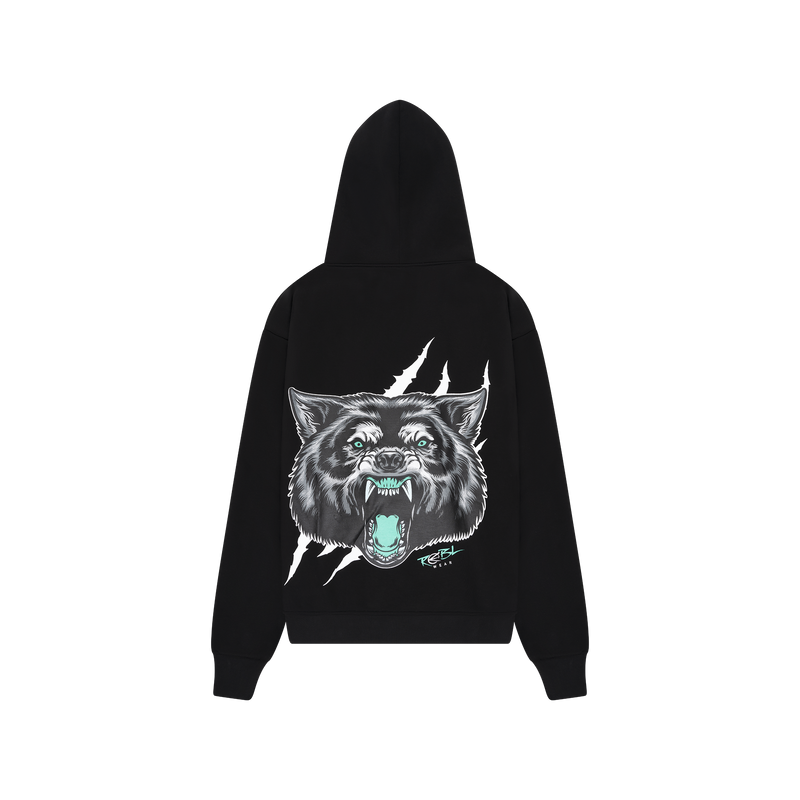 Rebl Wolf Hoodie Kids