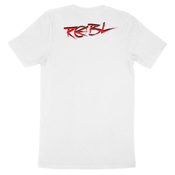"Rebl" White T-shirt
